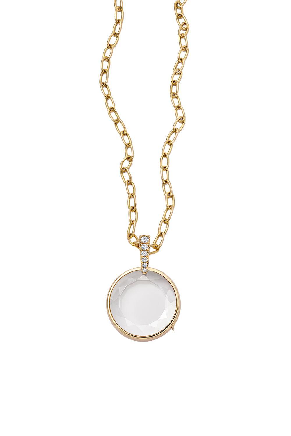 Lyra Locket Necklace-YELLOW GOLD-18-JEWELRYFINE JEWELNECKLACE O-LOQUET