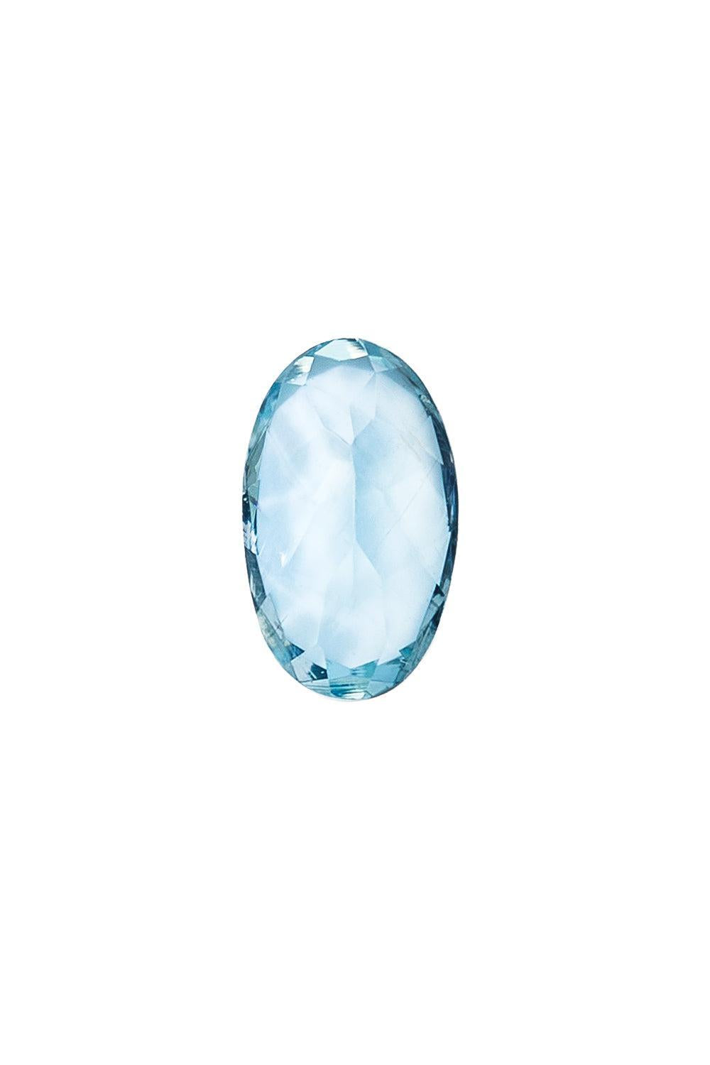 Aquamarine March Birthstone Charm-AQUA-JEWELRYFINE JEWELPENDANT-LOQUET