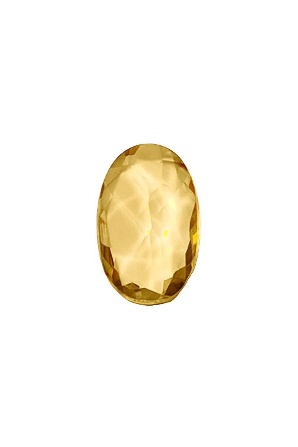 Citrine November Birthstone Charm-CITRINE-JEWELRYFINE JEWELPENDANT-LOQUET
