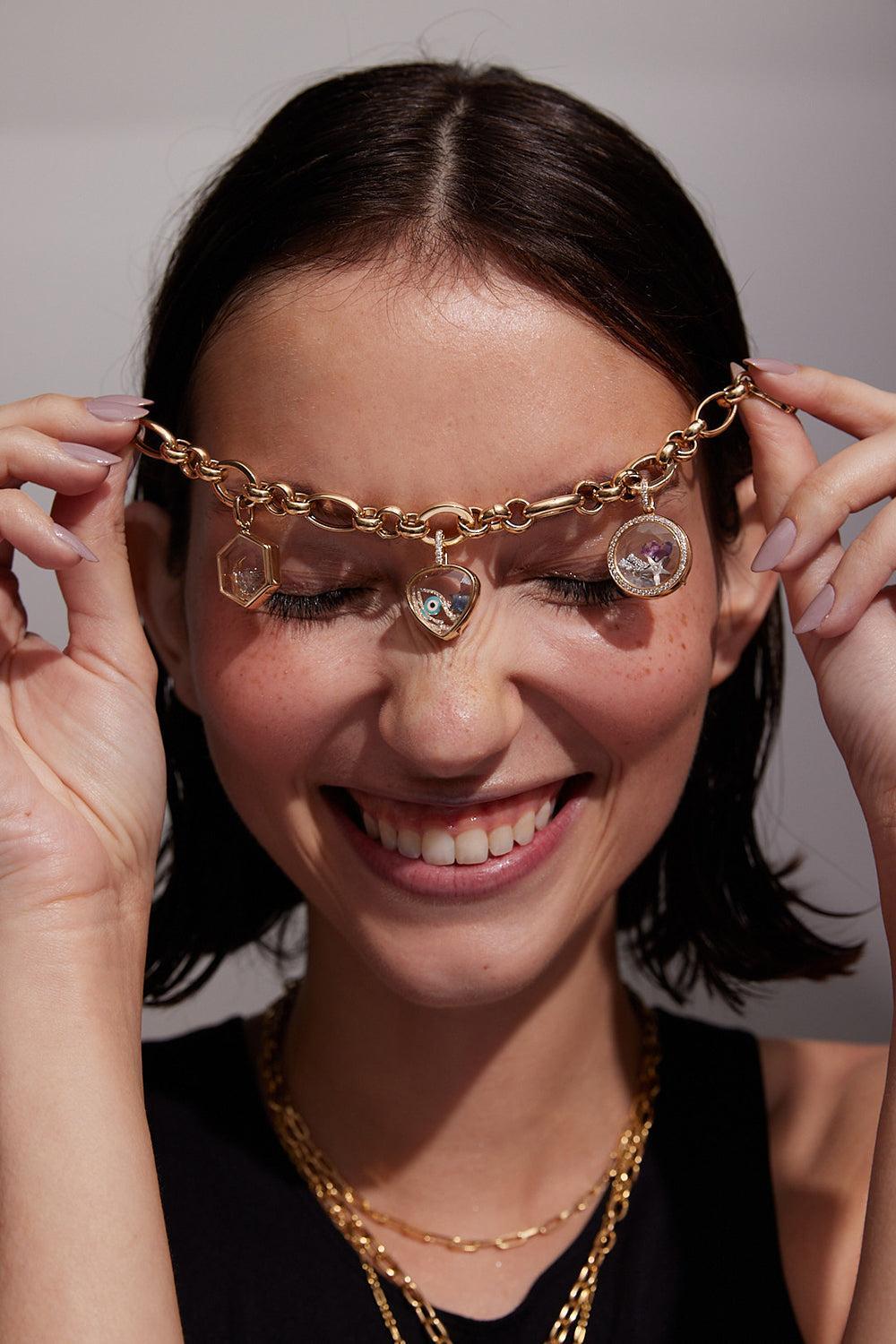 Pumpkin Charm-ROSE GOLD-JEWELRYFINE JEWELPENDANT-LOQUET