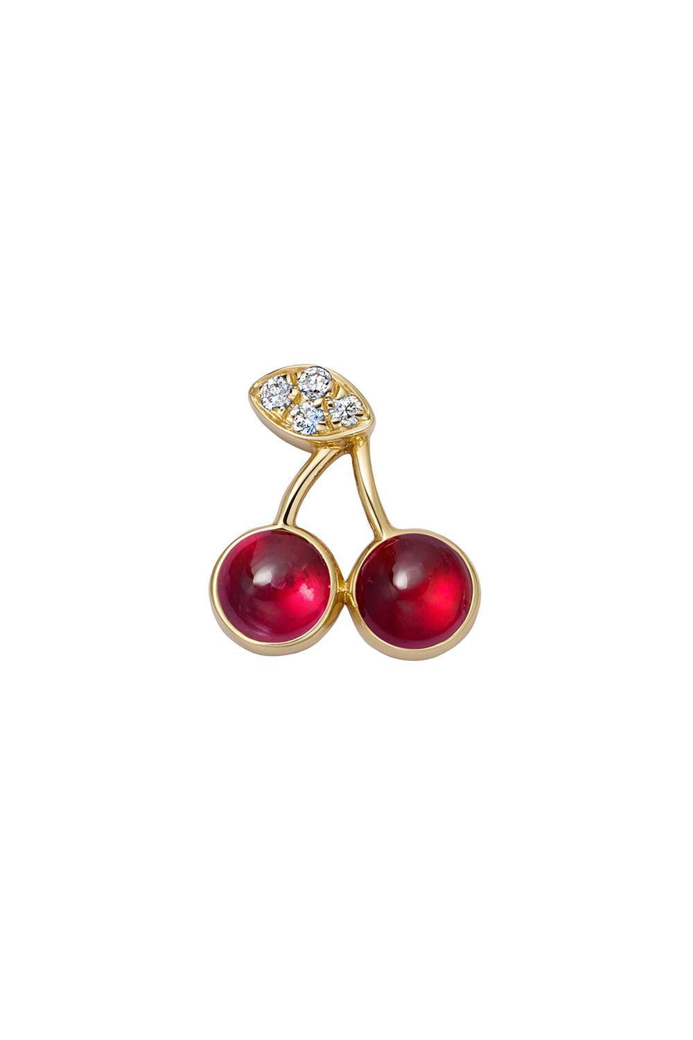 Cherry Pick Charm-YELLOW GOLD-JEWELRYFINE JEWELPENDANT-LOQUET