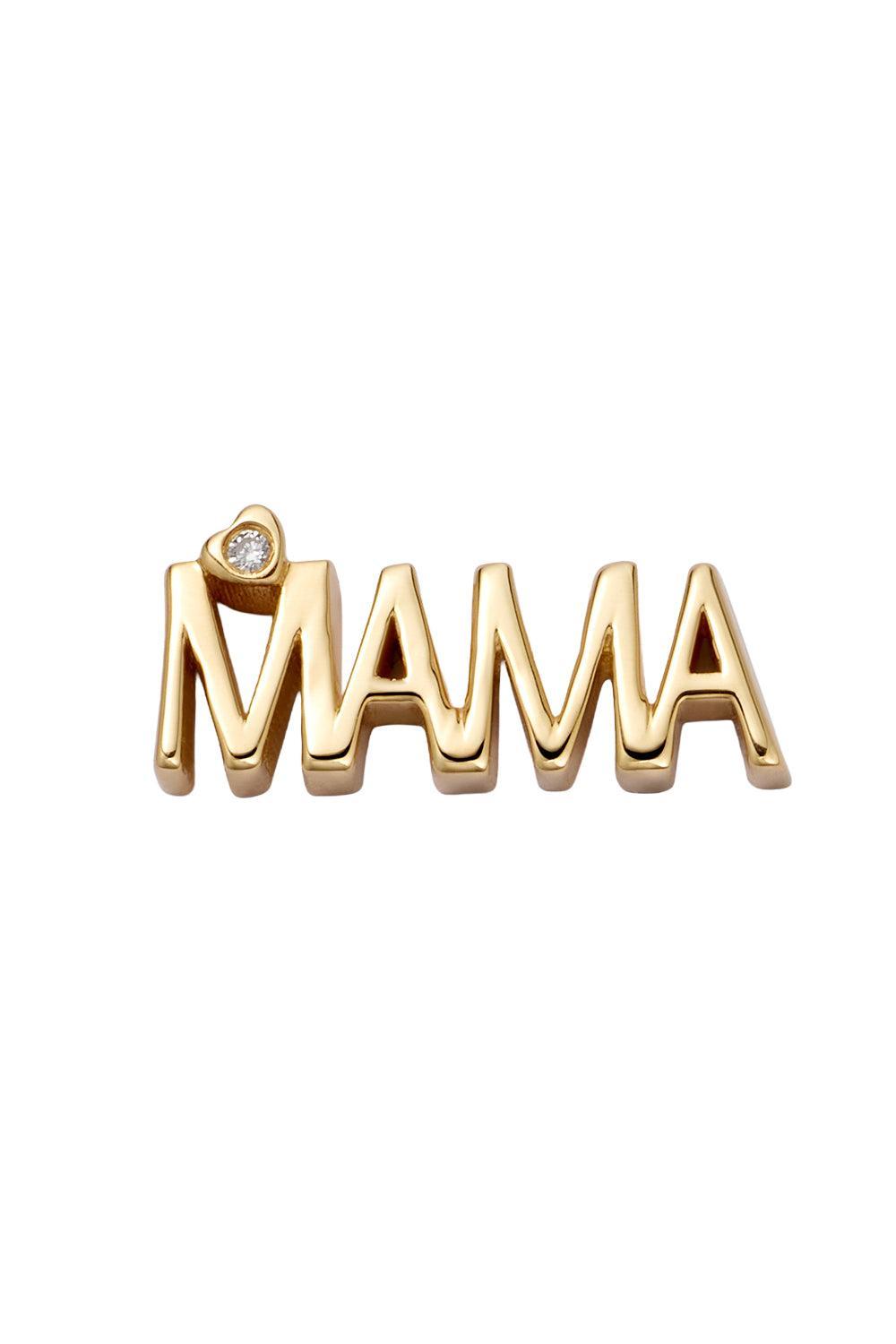 Diamond Mama Charm-YELLOW GOLD-JEWELRYFINE JEWELPENDANT-LOQUET