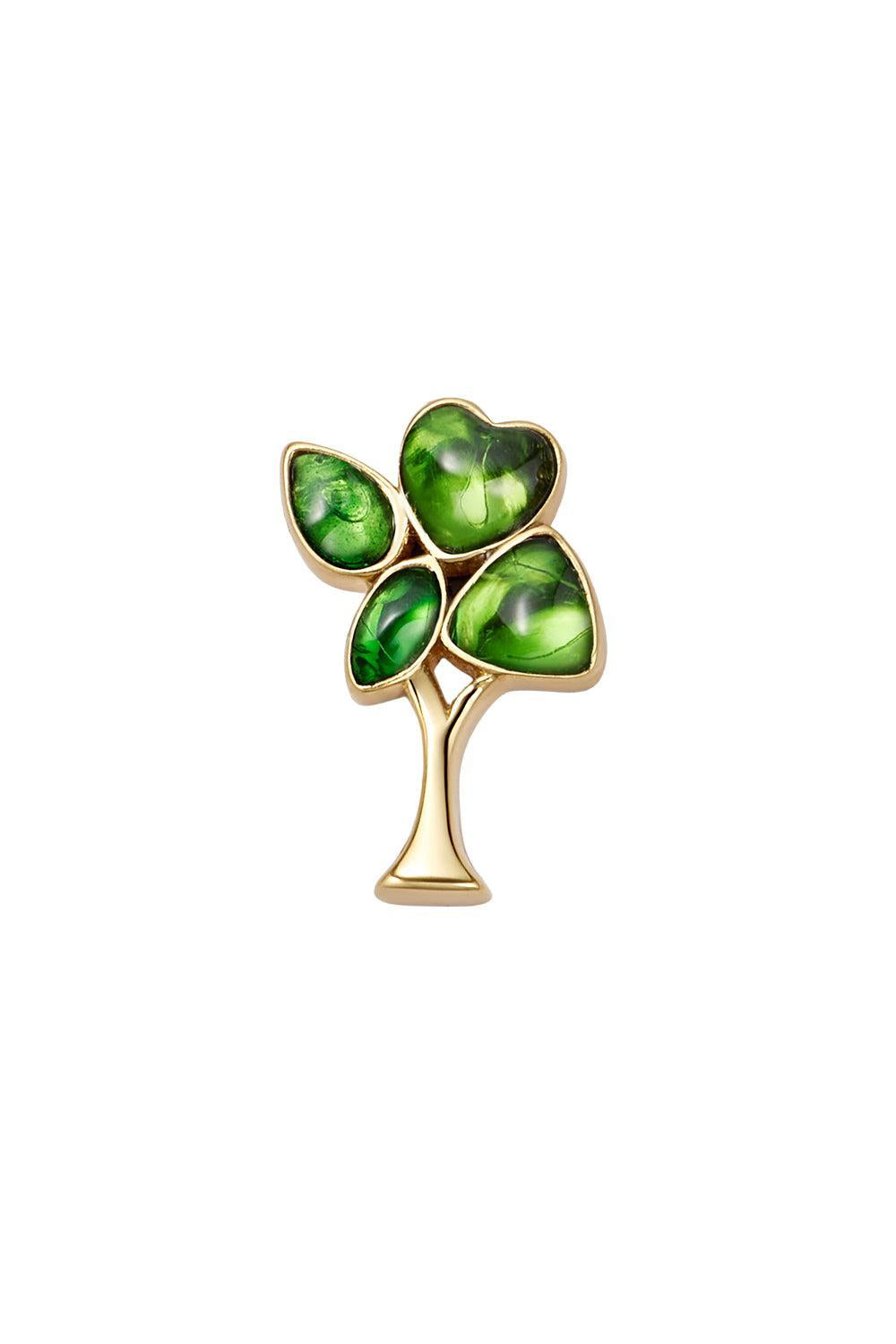 Family Tree Charm-YELLOW GOLD-JEWELRYFINE JEWELPENDANT-LOQUET