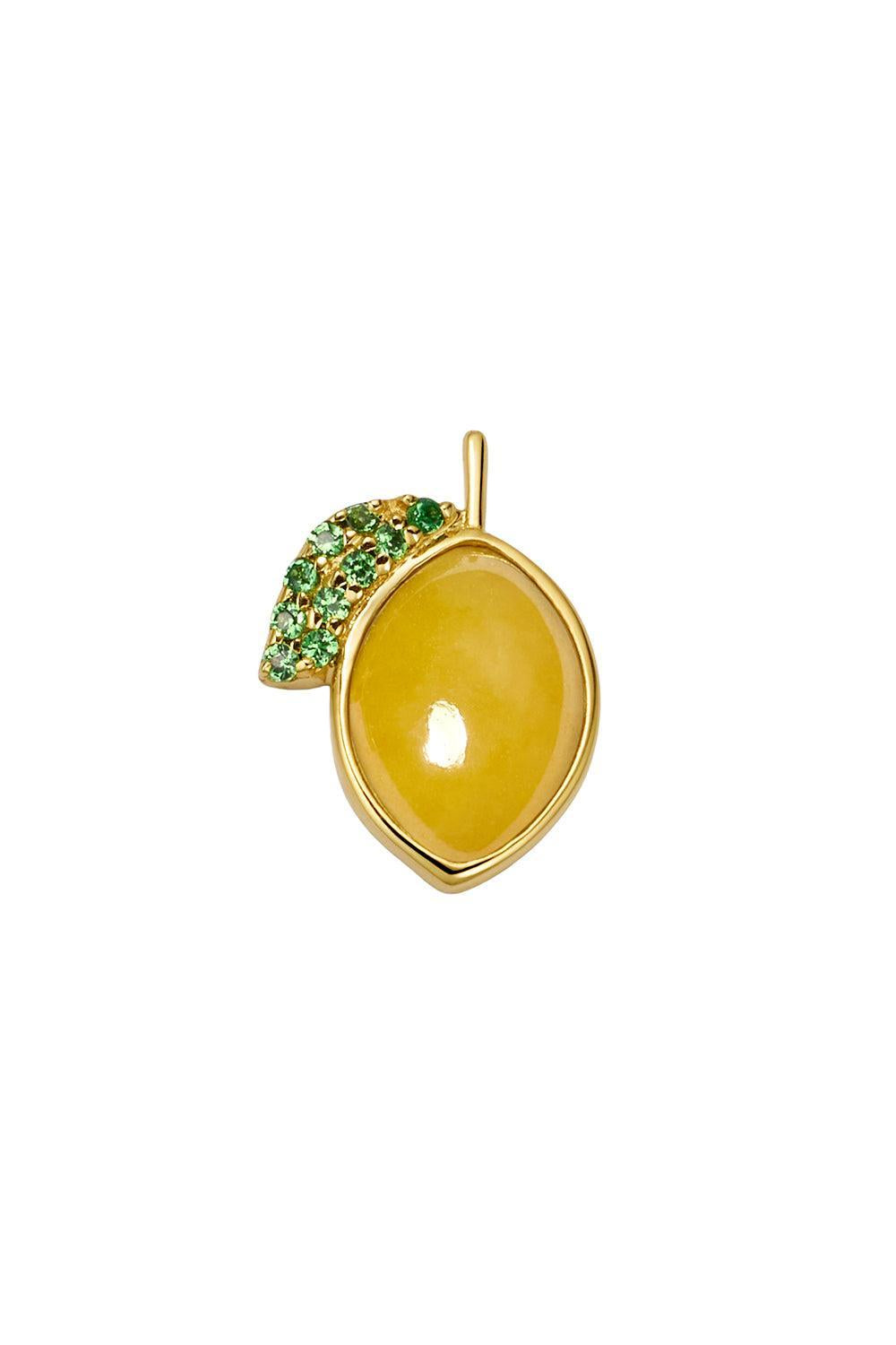 Lemon Charm-YELLOW GOLD-JEWELRYFINE JEWELPENDANT-LOQUET