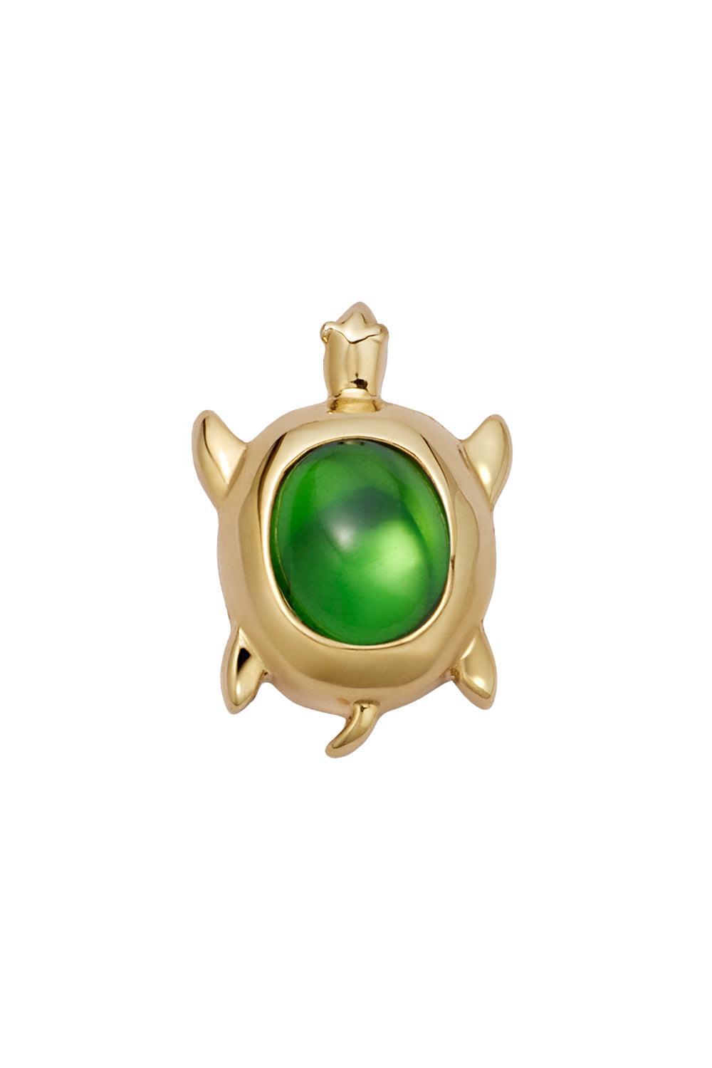 Sea Turtle Charm-YELLOW GOLD-JEWELRYFINE JEWELPENDANT-LOQUET
