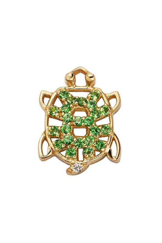 Turtle Charm-YELLOW GOLD-JEWELRYFINE JEWELPENDANT-LOQUET