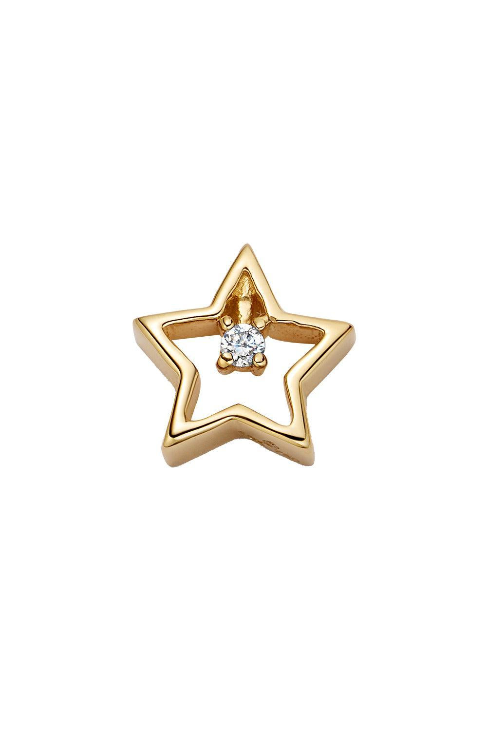 You Are A Star Charm-YELLOW GOLD-JEWELRYFINE JEWELPENDANT-LOQUET