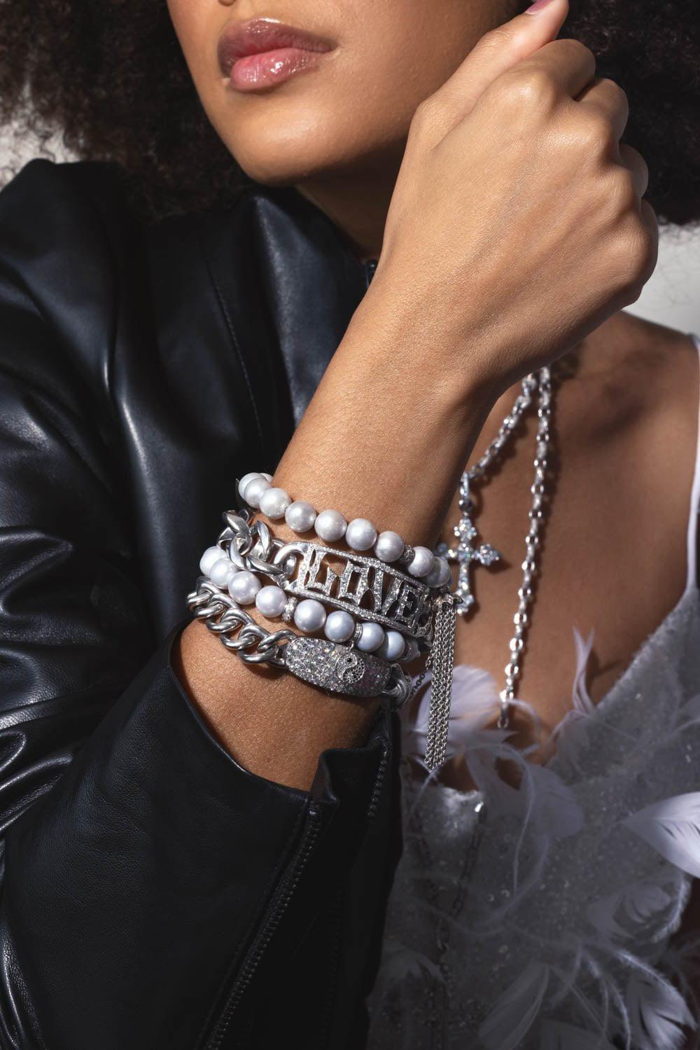 Diamond ID Link Bracelet | LOREE RODKIN – Marissa Collections