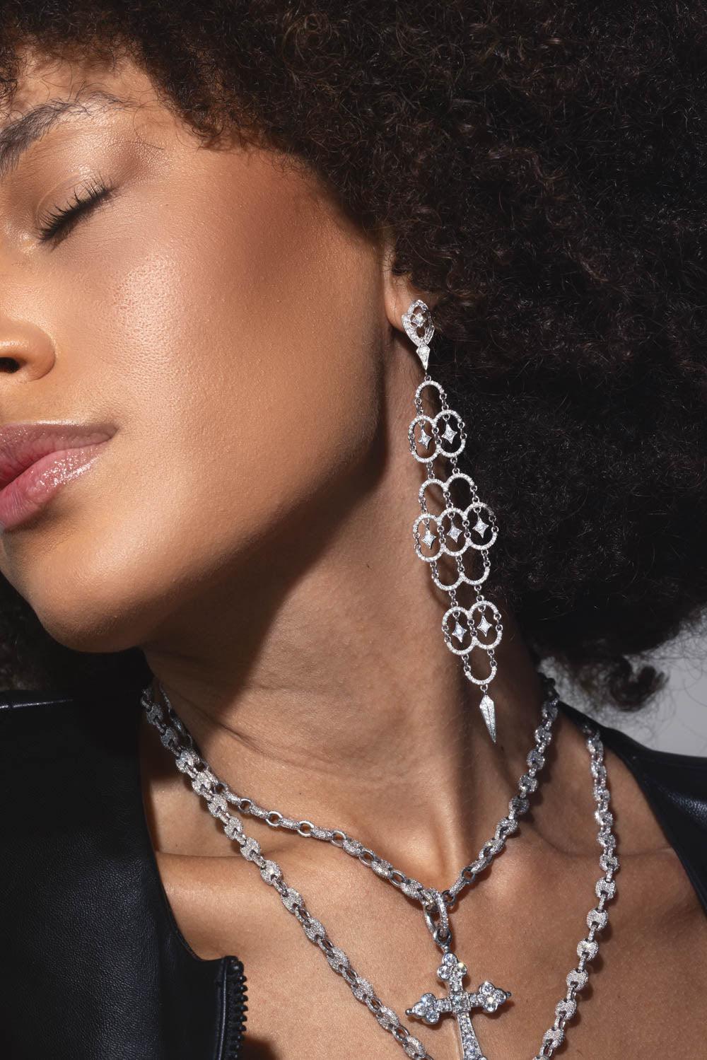 Double Sided Diamond Link Necklace | LOREE RODKIN – Marissa
