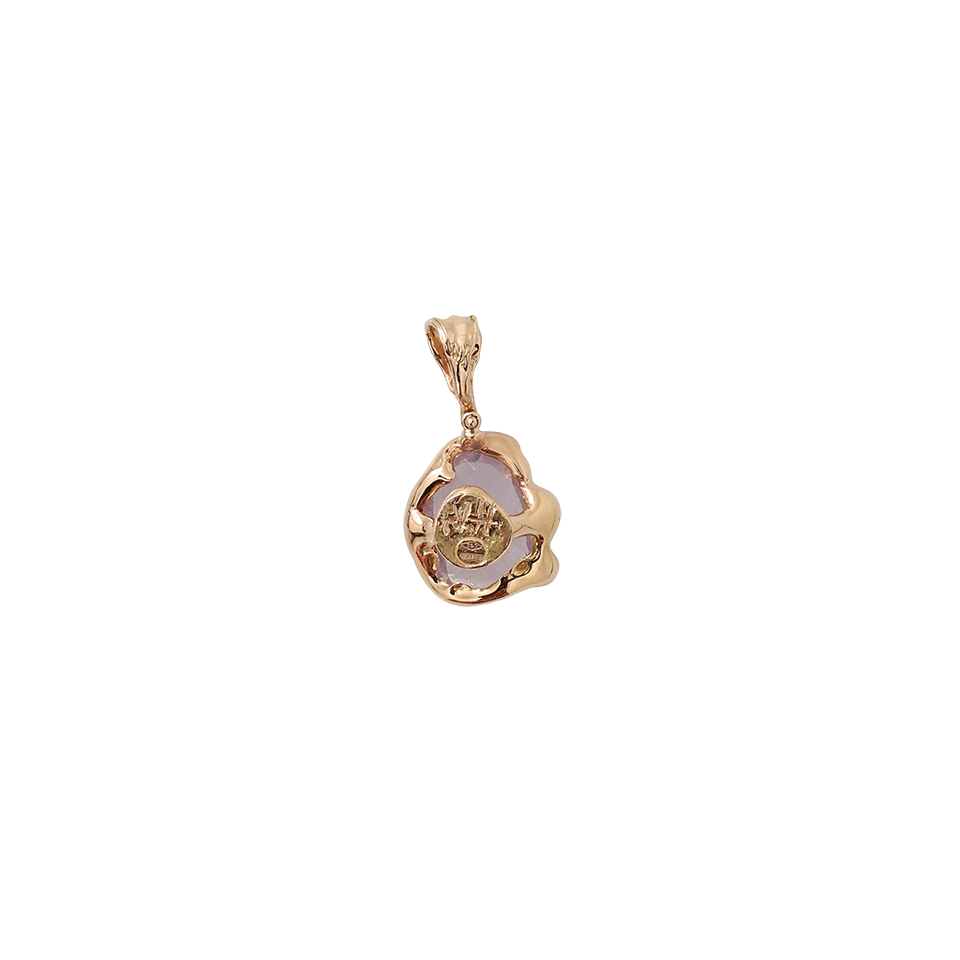 LUCIFER VIR HONESTUS-Sunflower Quartz Pendant-ROSE GOLD