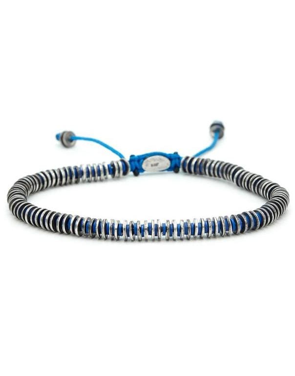 M. COHEN-Blue Volta Bracelet-SILVER