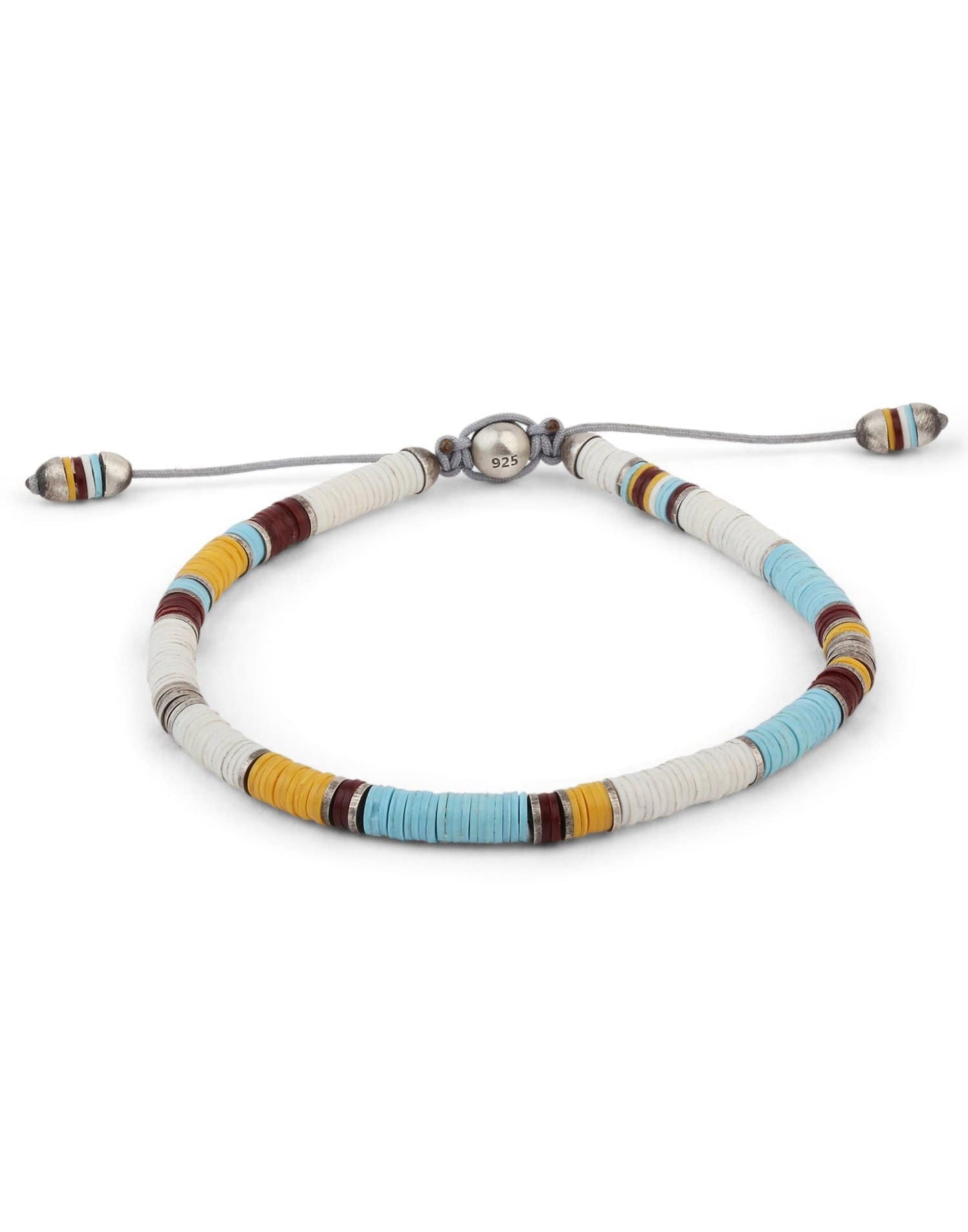 M. COHEN-The Boho Bracelet White 2-SILVER