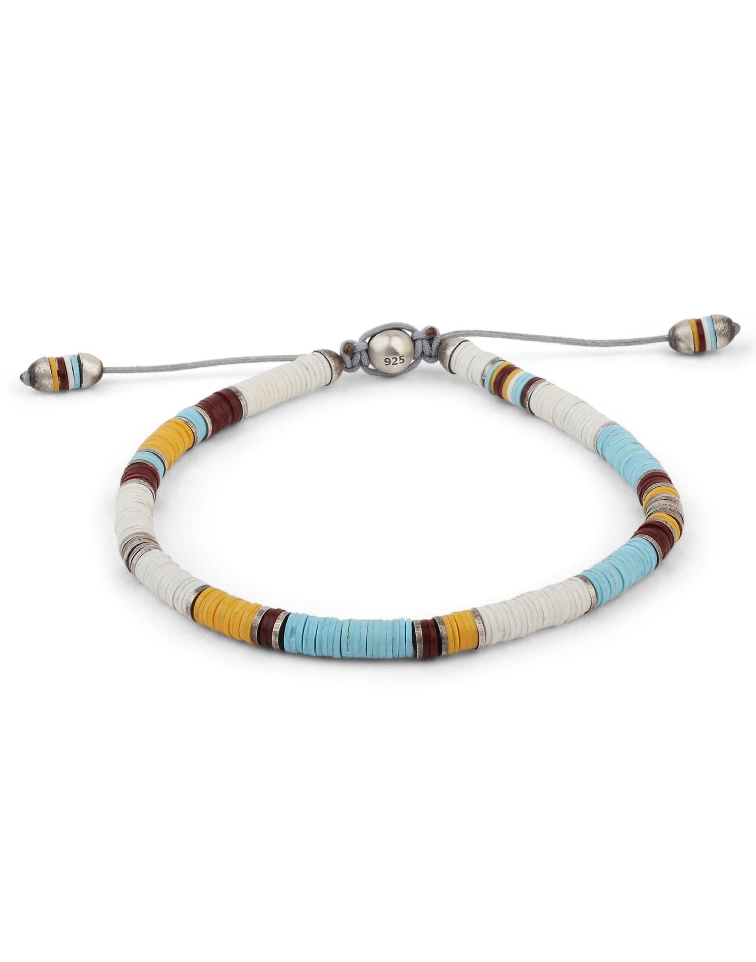 M. COHEN-The Boho Bracelet White 2-SILVER