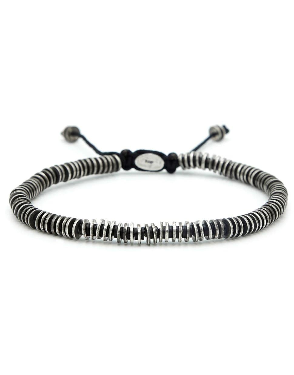 M. COHEN-Black Volta Bracelet-SILVER