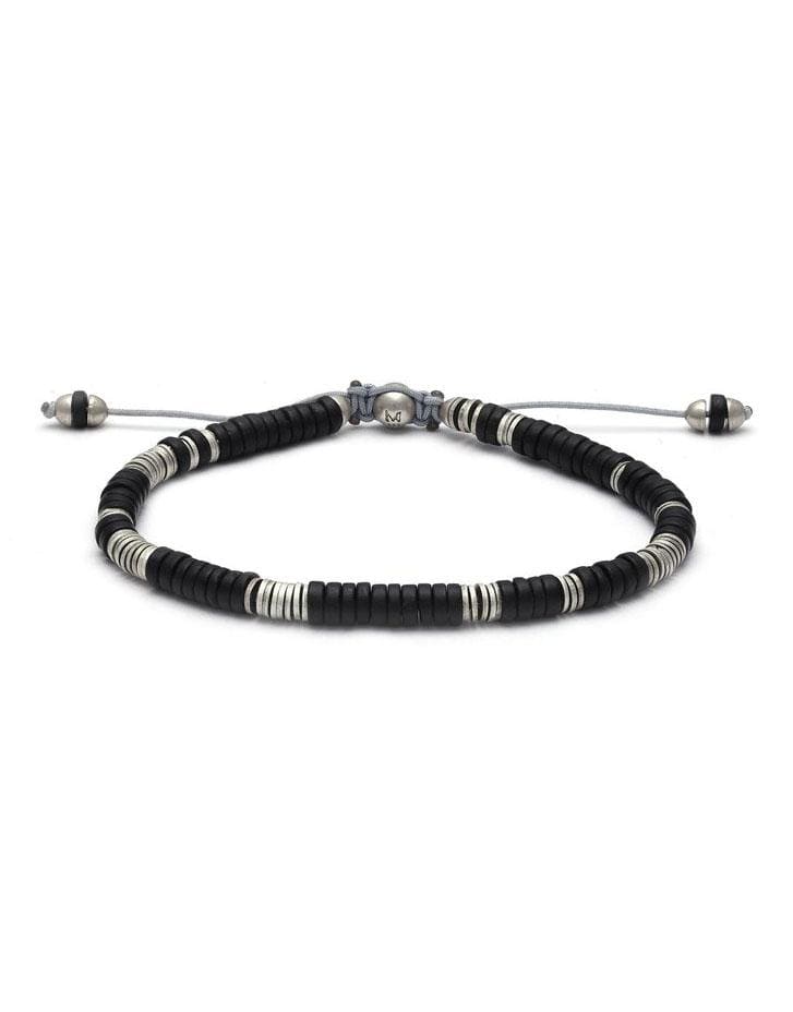 M. COHEN-Onyx Azuli Bracelet-SILVER