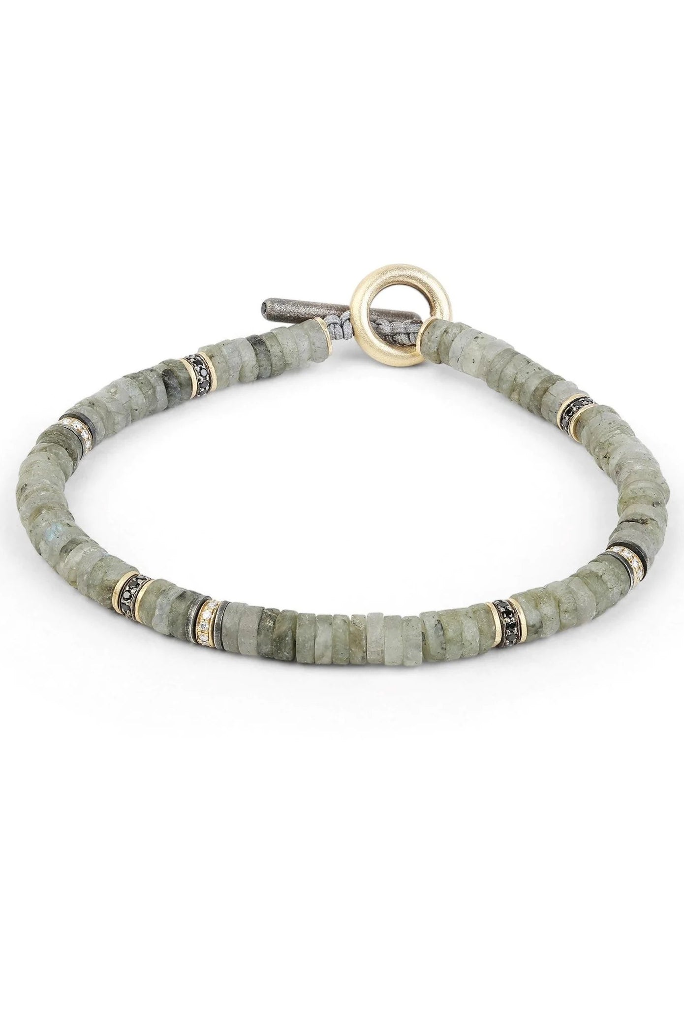 M. COHEN-Labradorite Golden Touch Bracelet-YELLOW GOLD