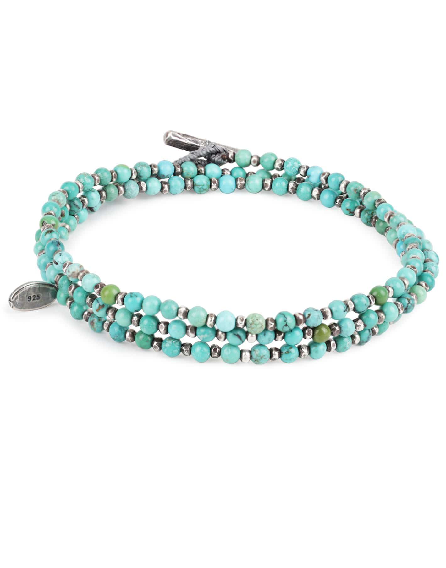M. COHEN-Agora Turquoise Bracelet-Necklace-SILVER