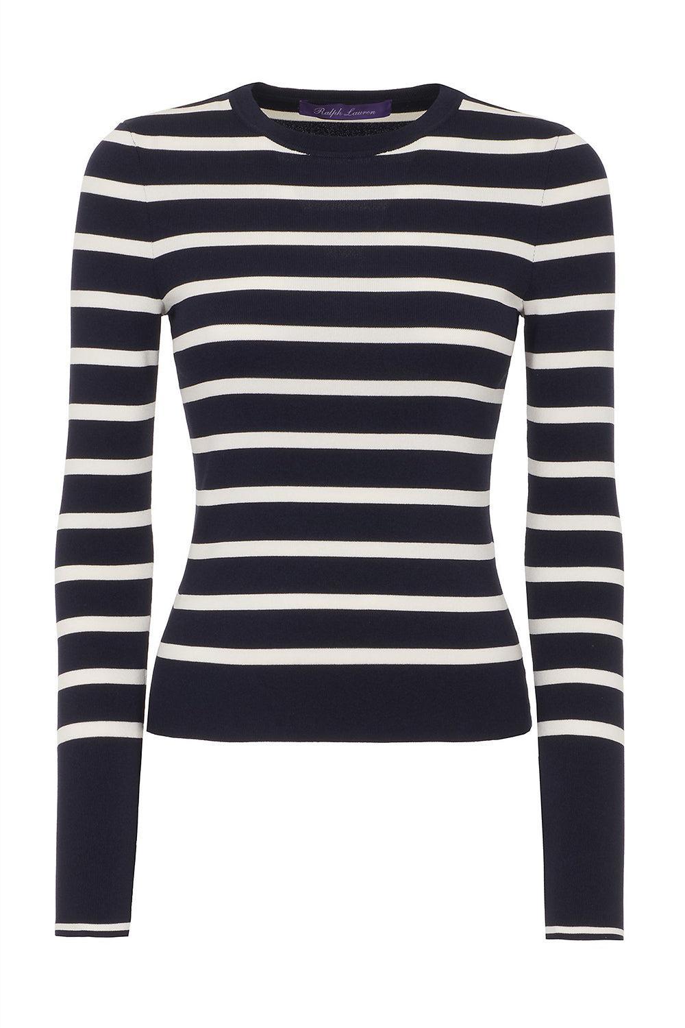 Striped Crewneck Sweater-STRIPE-XS-CLOTHINGTOPKNITS-RALPH LAUREN