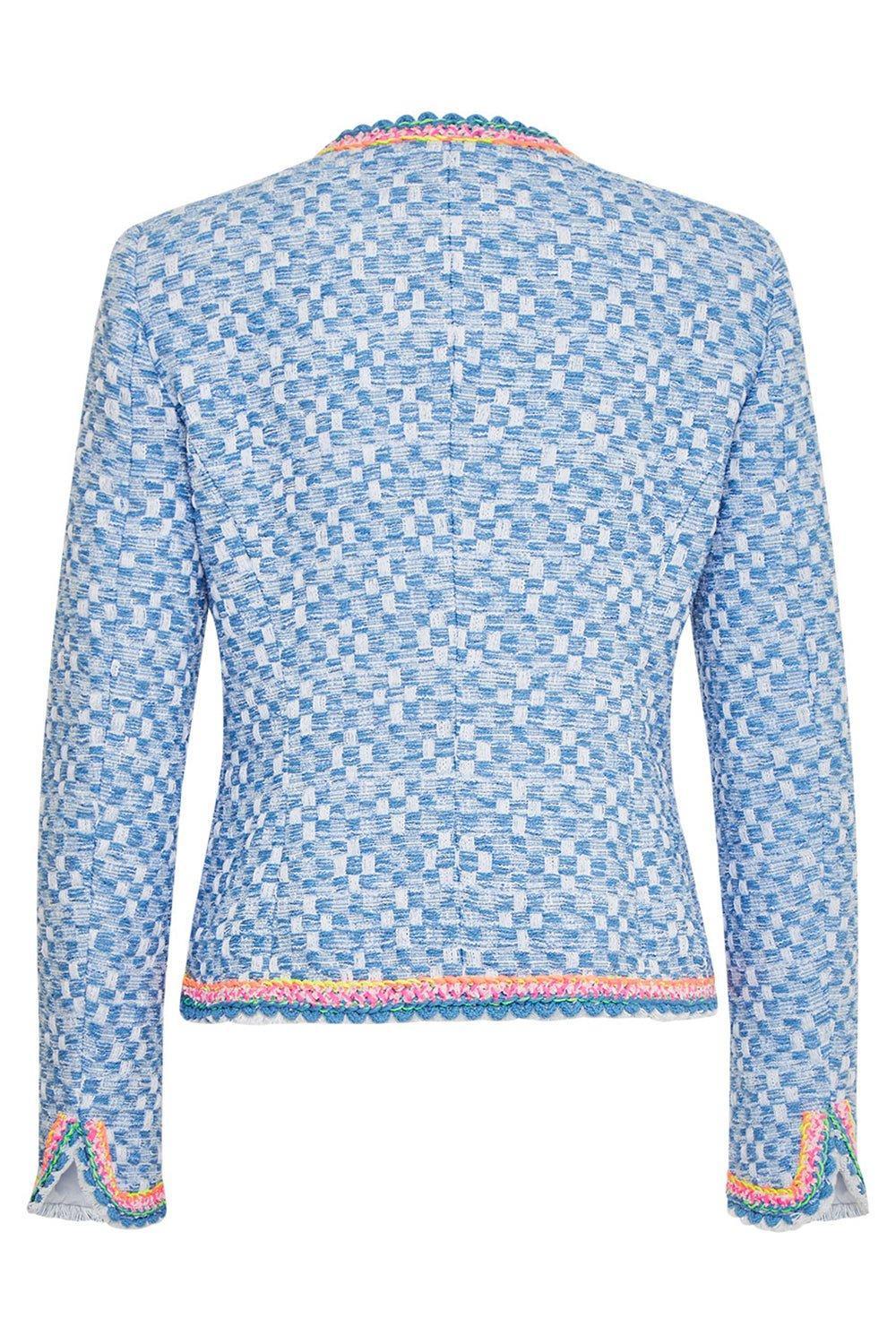 MAISON COMMON-Tweed Buttoned Jacket-