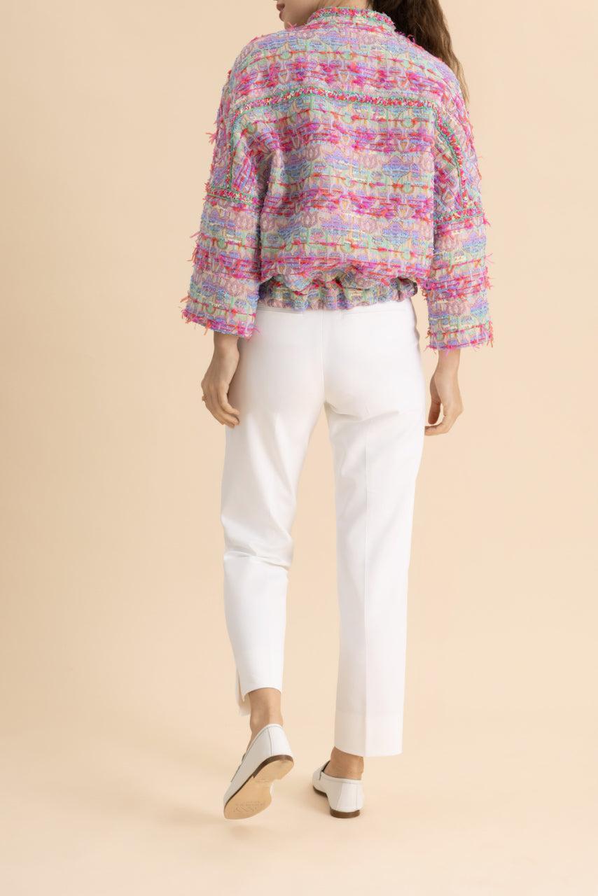 Eyelash Bomber Jacket-NOVELTY-34-CLOTHINGJACKETCASUAL-MAISON COMMON