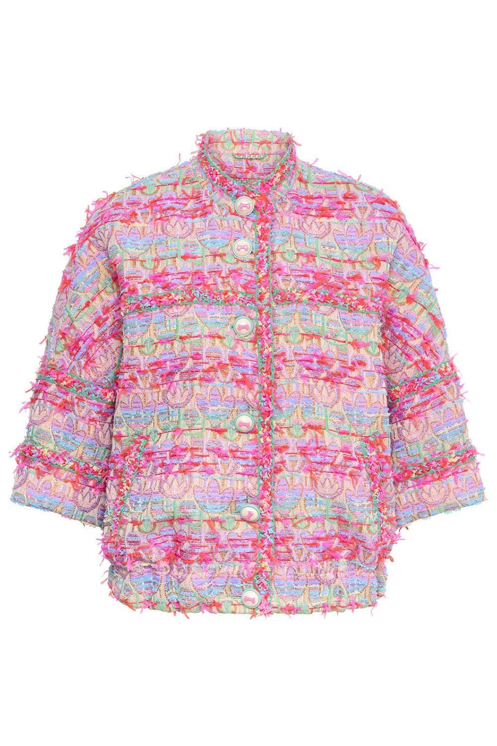 Eyelash Bomber Jacket-NOVELTY-34-CLOTHINGJACKETCASUAL-MAISON COMMON