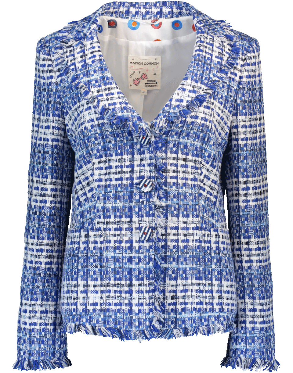 MAISON COMMON-Basket Weave Jacket-