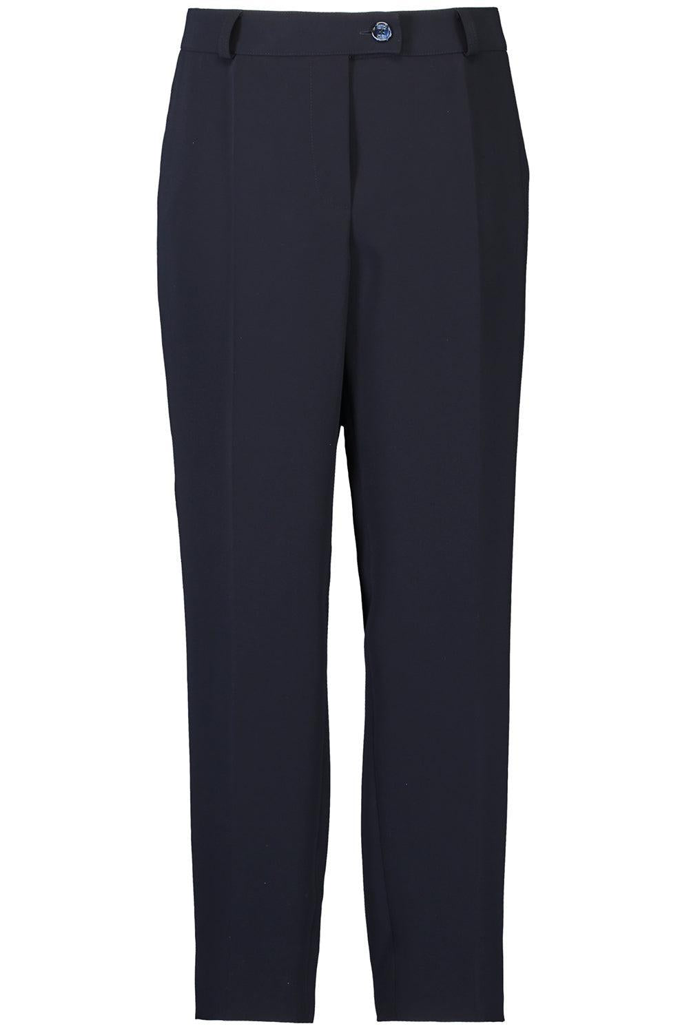 Tab Front Travel Slim Ankle Pant-NAVY-40-CLOTHINGPANTCASUAL-MAISON COMMON