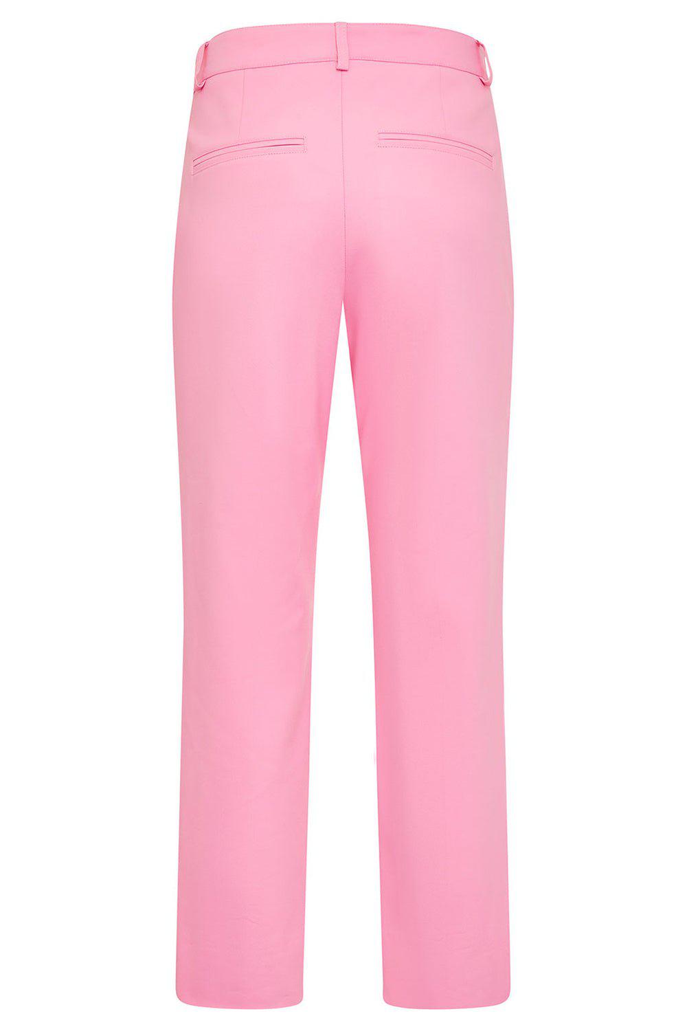 MAISON COMMON-Slim Cropped Pant - Pink-