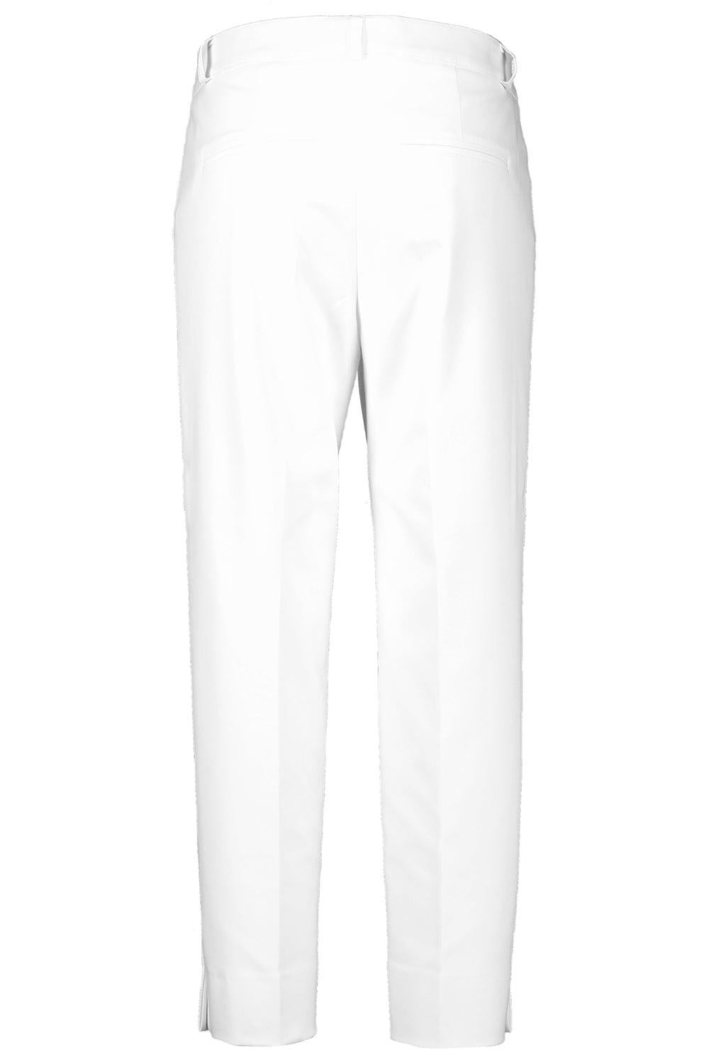 Tab Front Slim Ankle Pant - White-WHITE-32-CLOTHINGPANTSLIM FIT-MAISON COMMON