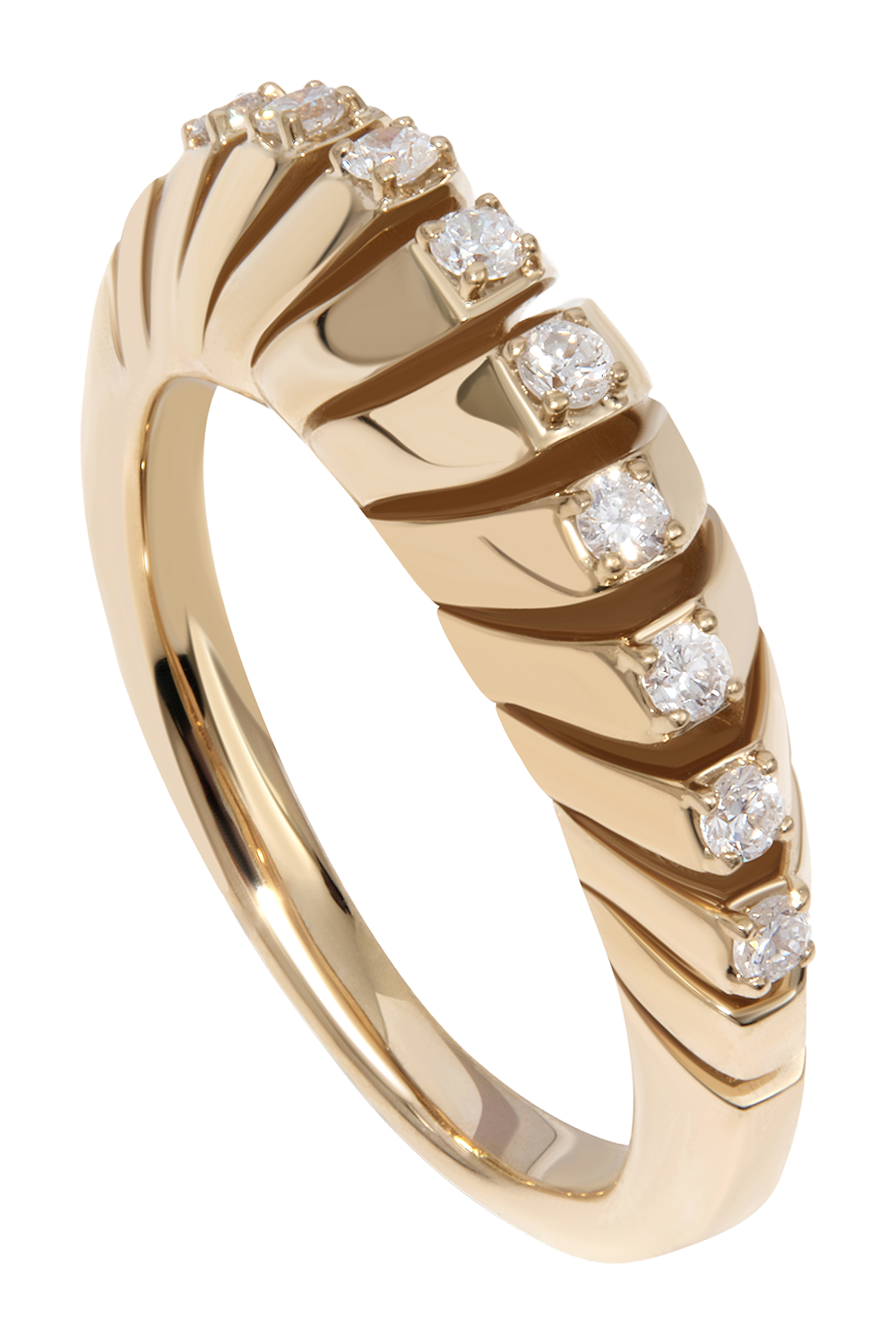 Diamond Equation Bague Ring-YELLOW GOLD-7-JEWELRYFINE JEWELRING-MAISON MARCELLE