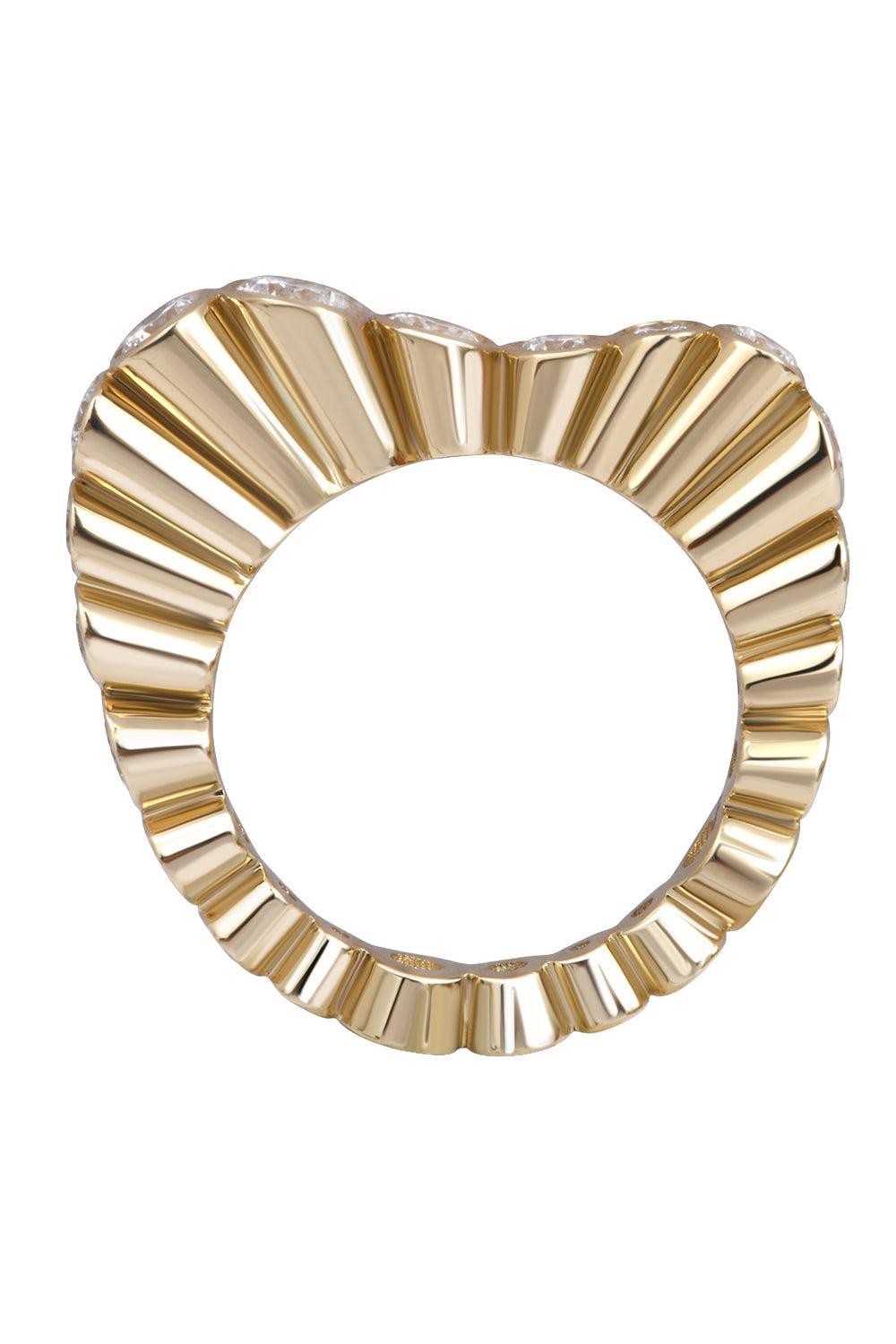  Diamond Serti Clos Bague Ring-YELLOW GOLD-7-JEWELRYFINE JEWELRING-MAISON MARCELLE 