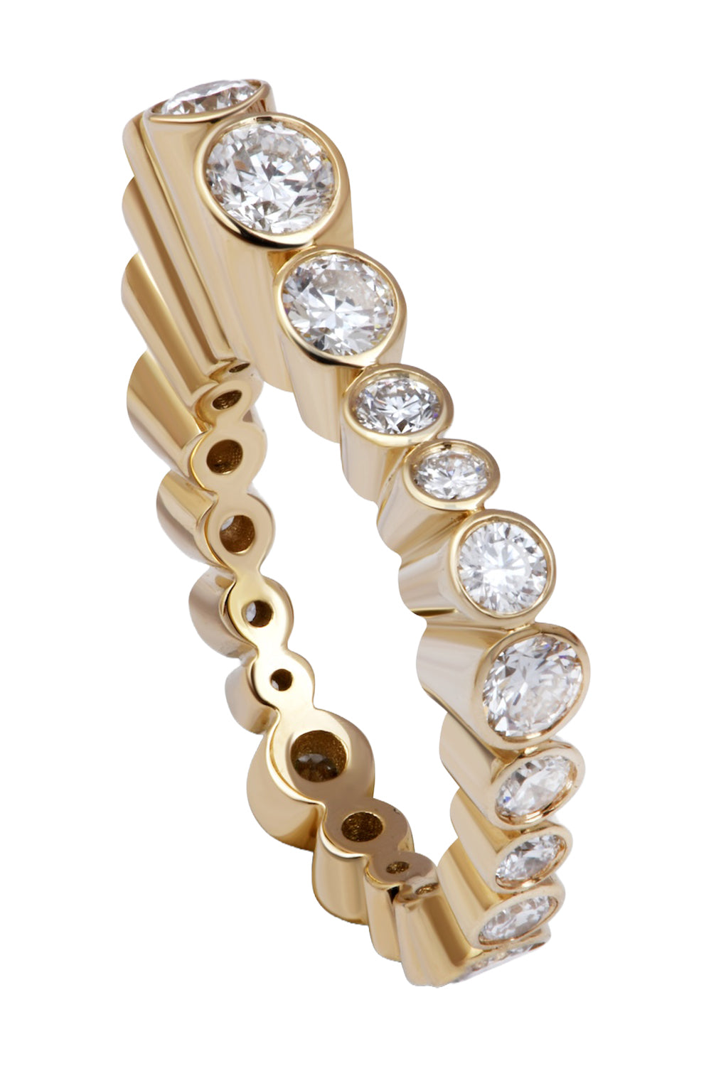 Diamond Serti Clos Bague Ring