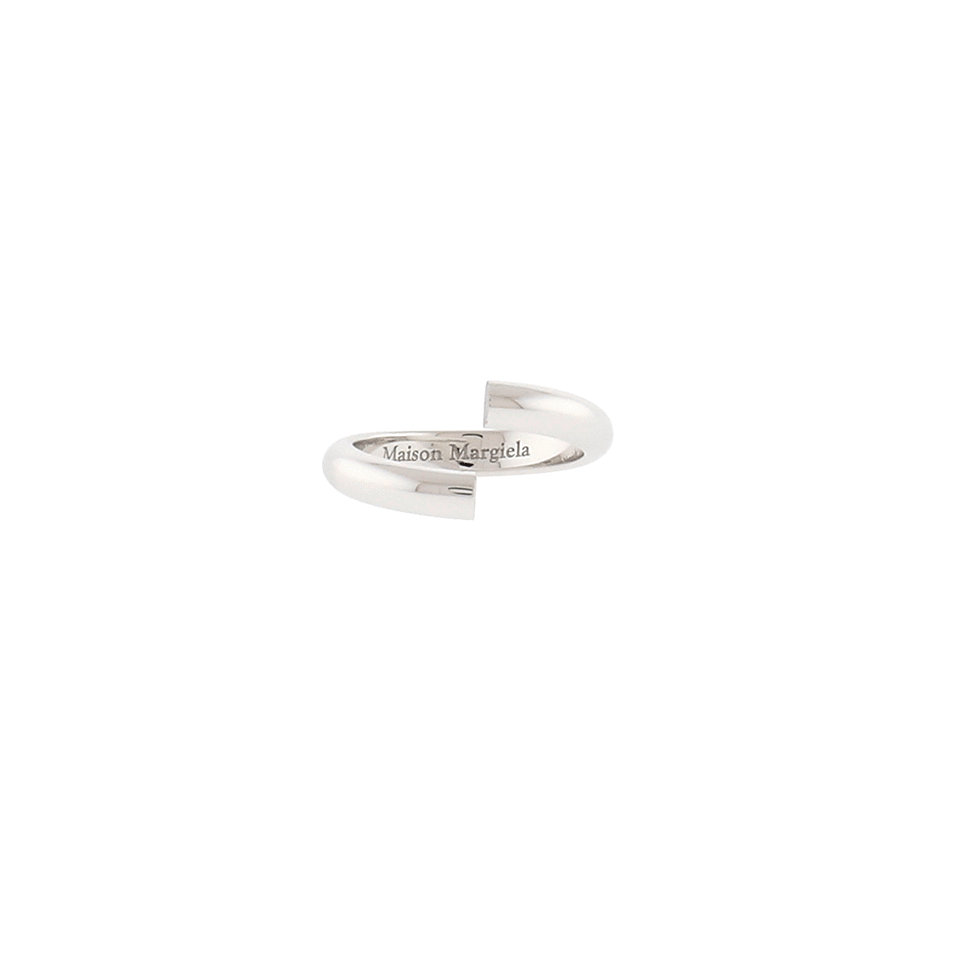 MAISON MARGIELA FINE-Alliance Split Ring-WHITE GOLD