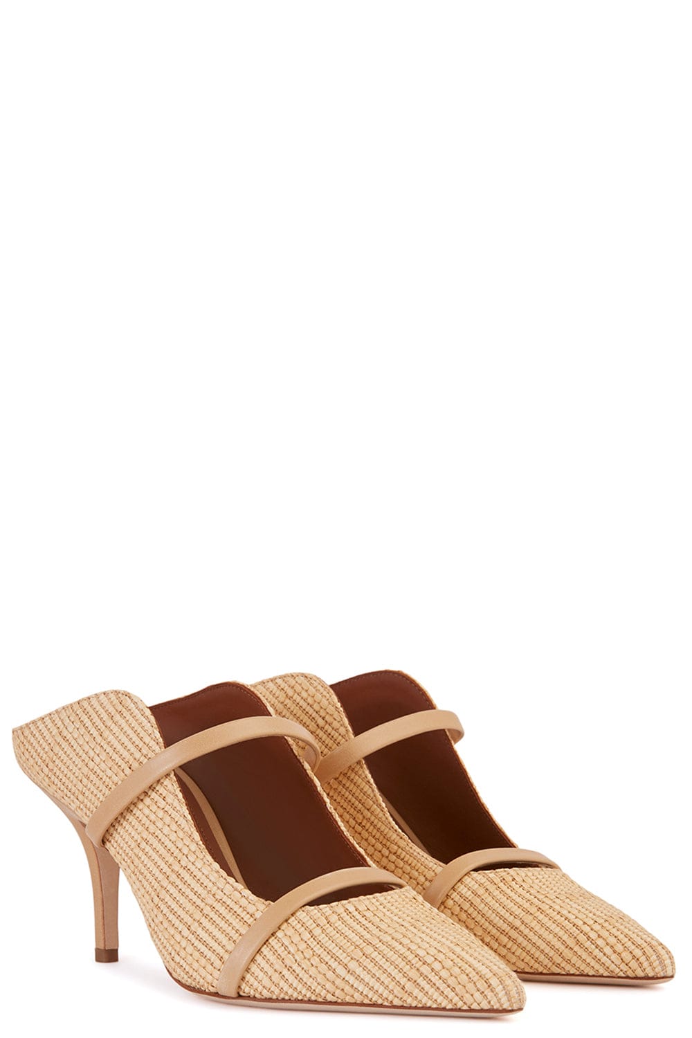 MALONE SOULIERS-Maureen Mule - Raffia-