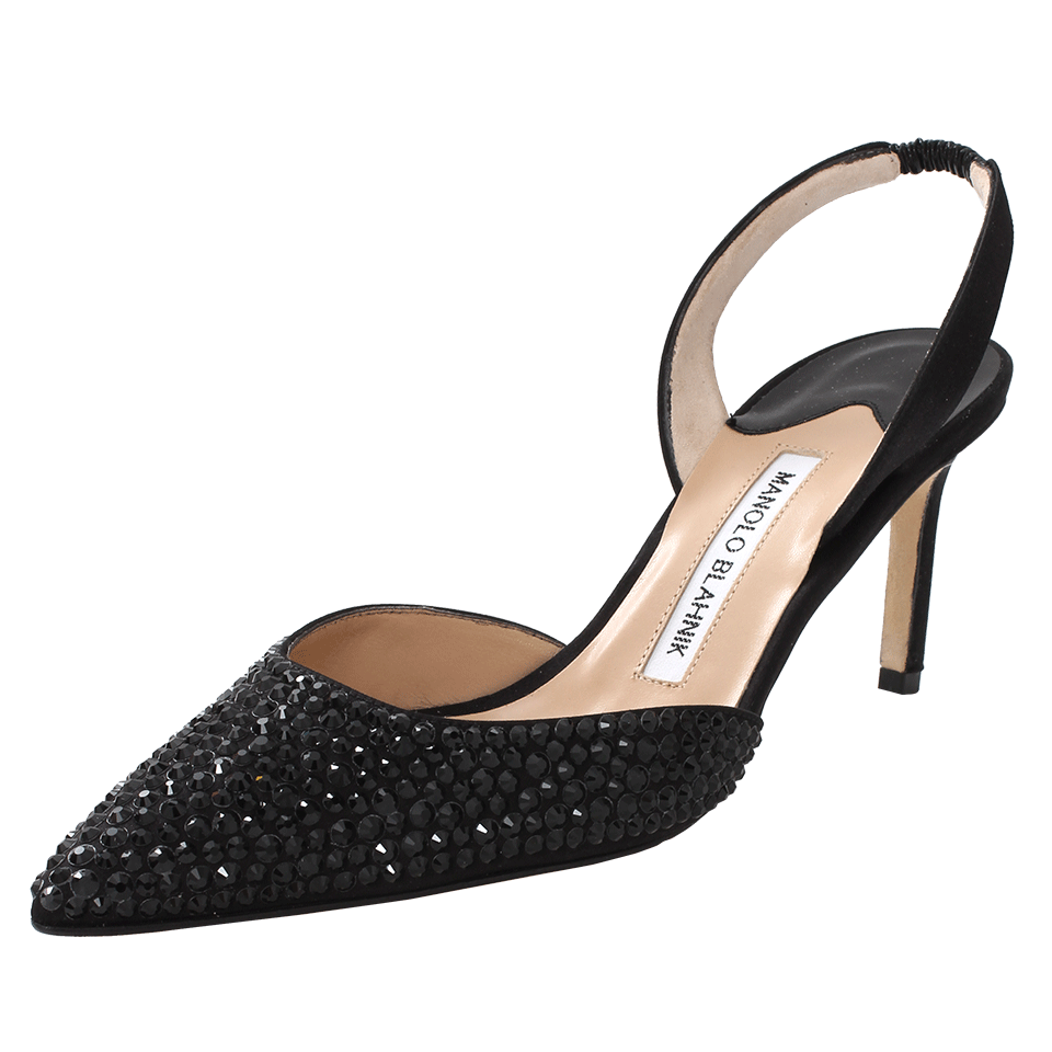 MANOLO BLAHNIK-Carolyne Slingback-