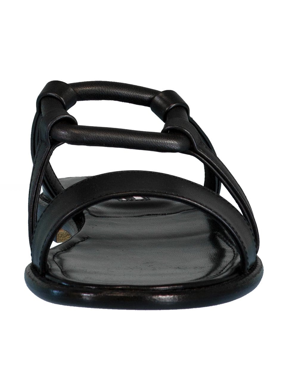 MANOLO BLAHNIK-Black Oratasa Sandal-