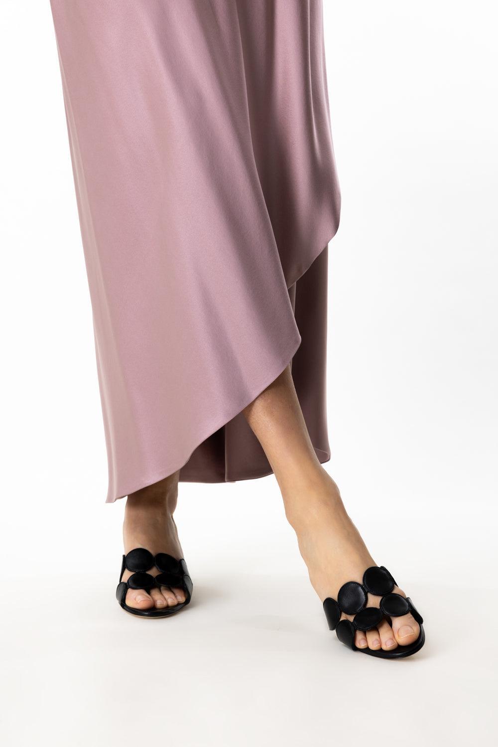 美品　MANOLO BLAHNIK ミュールブラック 36 Haribal Mule - Black | MANOLO BLAHNIK – Marissa Collections
