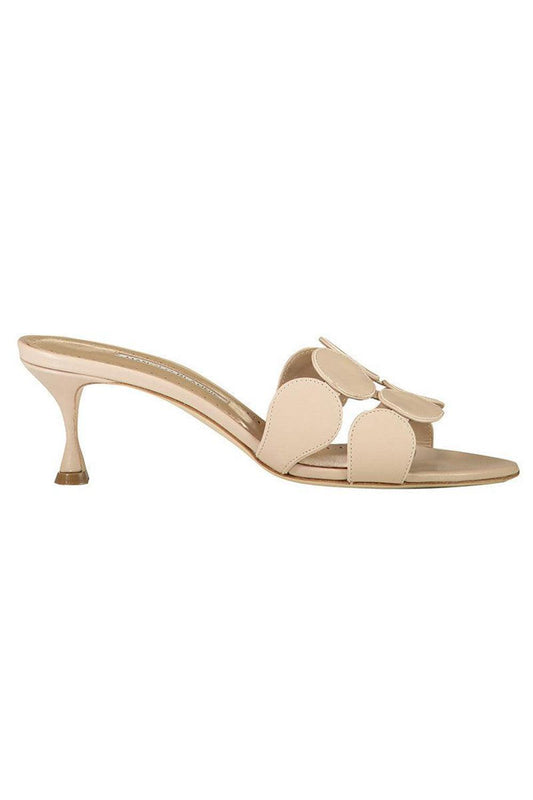 Haribal Mule - Medium Nude-BROWN-36-SHOEMULE-MANOLO BLAHNIK