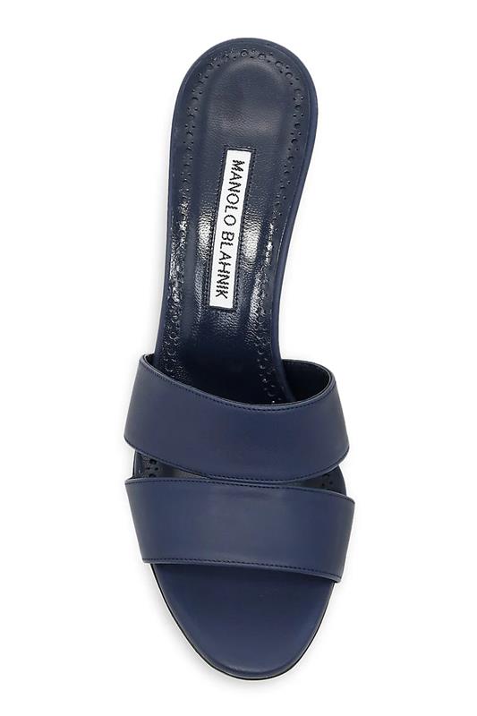 MANOLO BLAHNIK-Iacopo Mules - Navy-