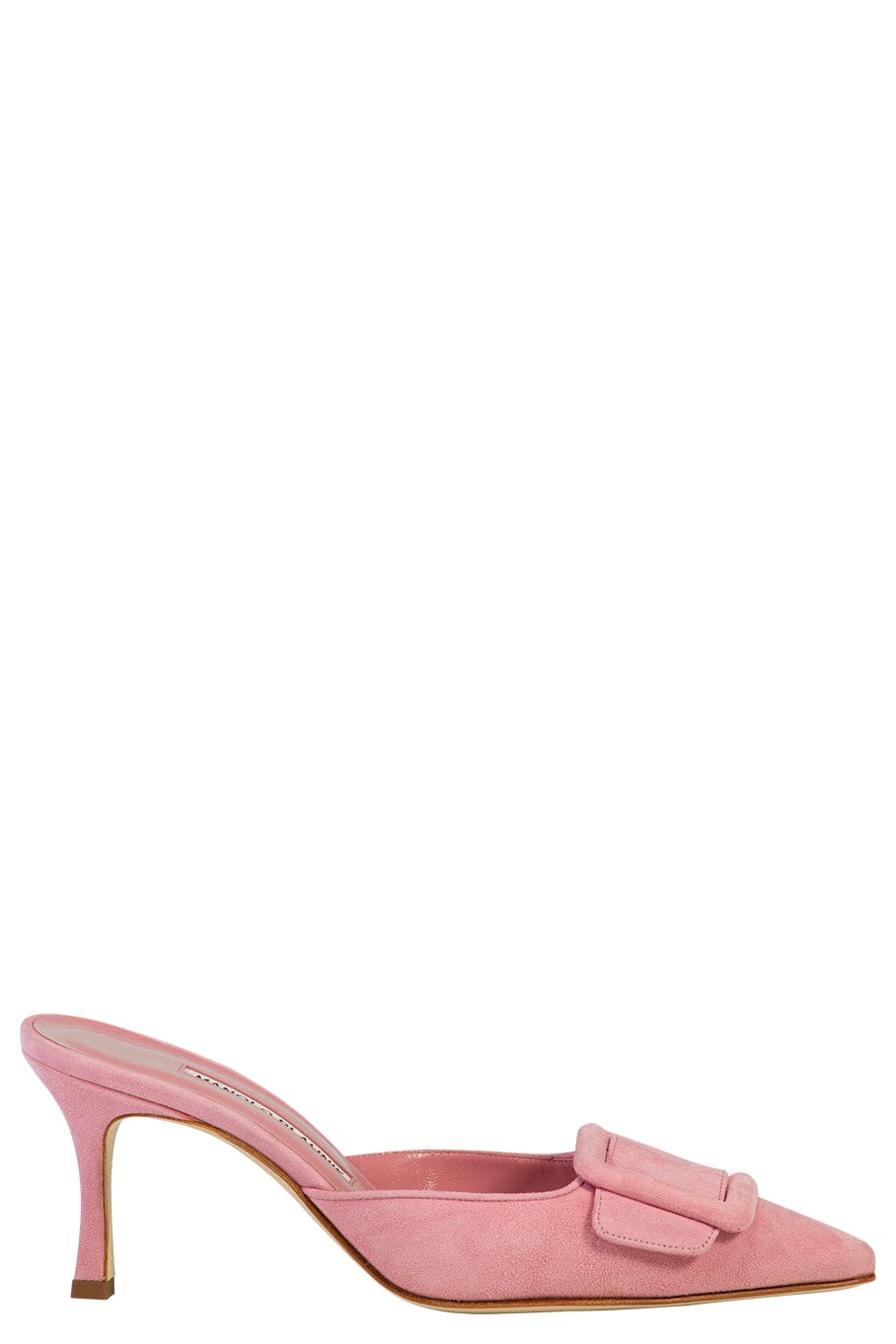 MANOLO BLAHNIK-Maysale Suede Mule-