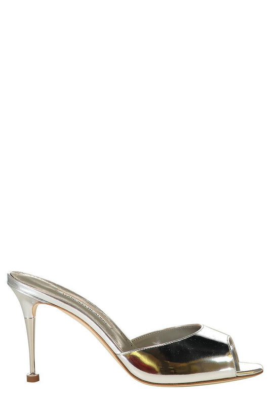 Astucla Mule - Silver-SILVER-36-SHOEMULE-MANOLO BLAHNIK