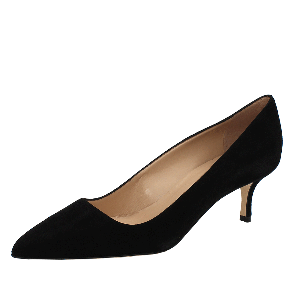 MANOLO BLAHNIK-BB Suede Pump-