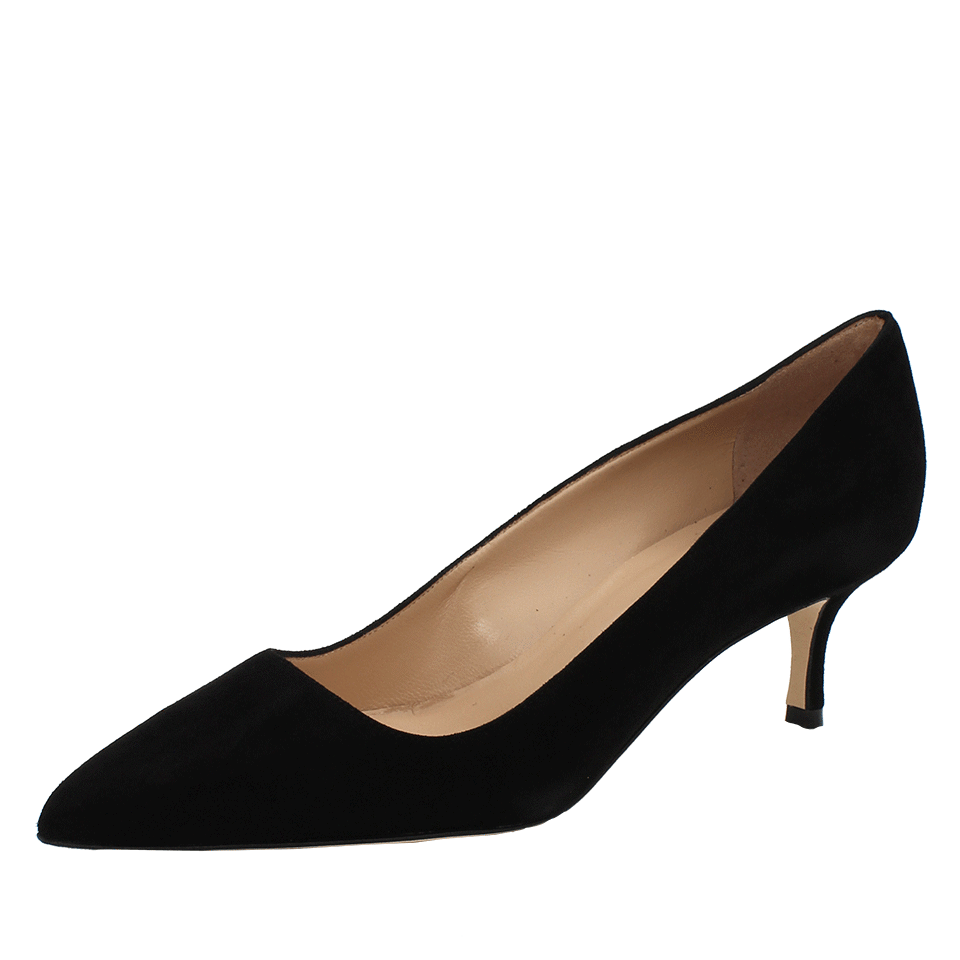 MANOLO BLAHNIK-Suede BB Pump-