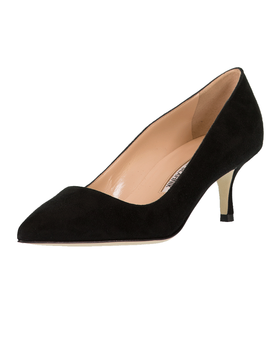 MANOLO BLAHNIK-Suede BB Pump-