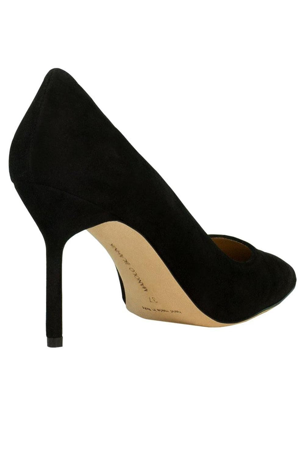 Suede BB Pump-BLACK-35-SHOEPUMP-MANOLO BLAHNIK