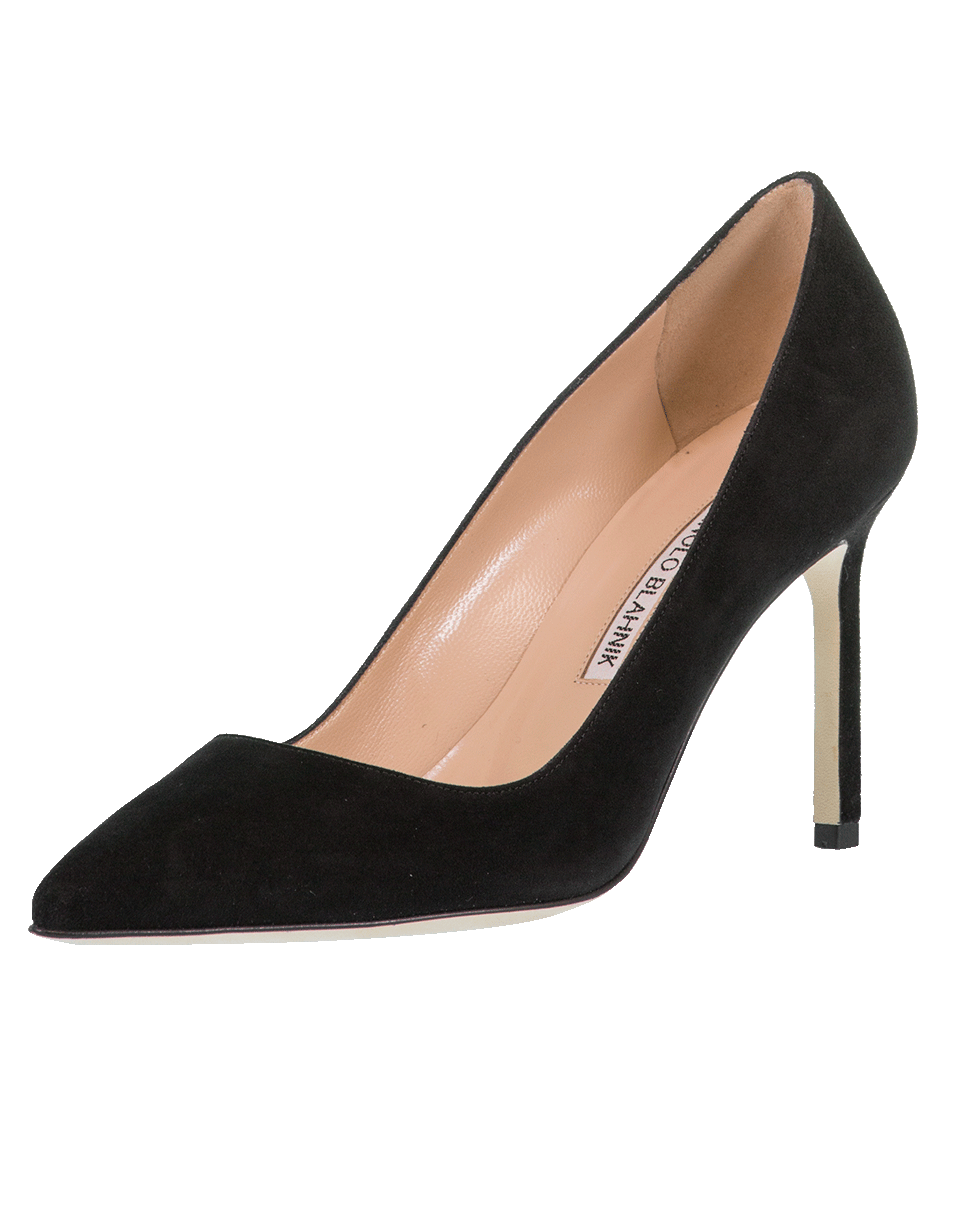 MANOLO BLAHNIK-Suede BB Pump-