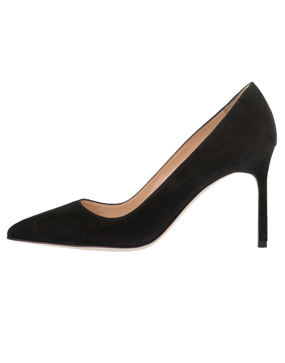 MANOLO BLAHNIK-Suede BB Pump-