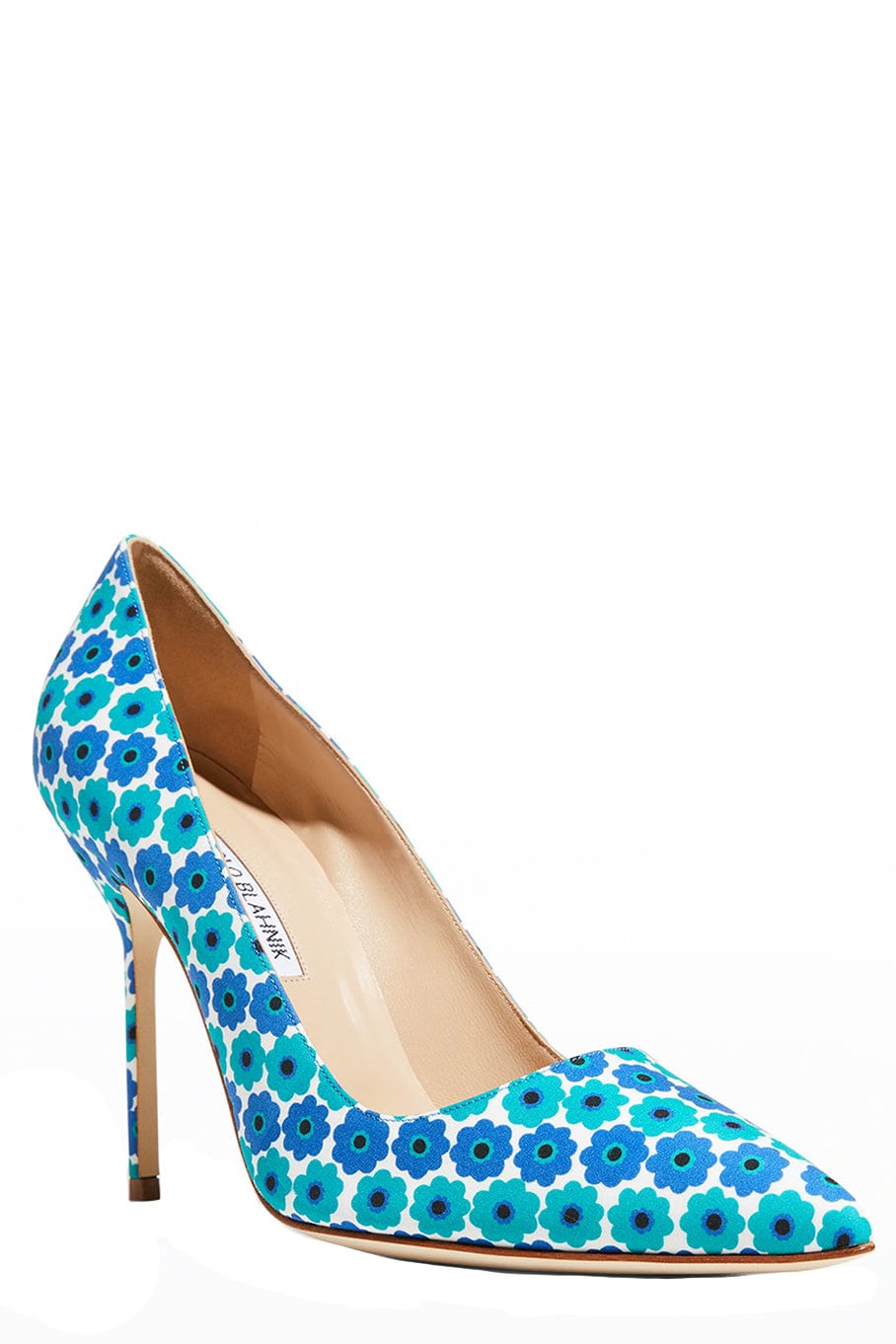 MANOLO BLAHNIK-BB Pump - Blue-