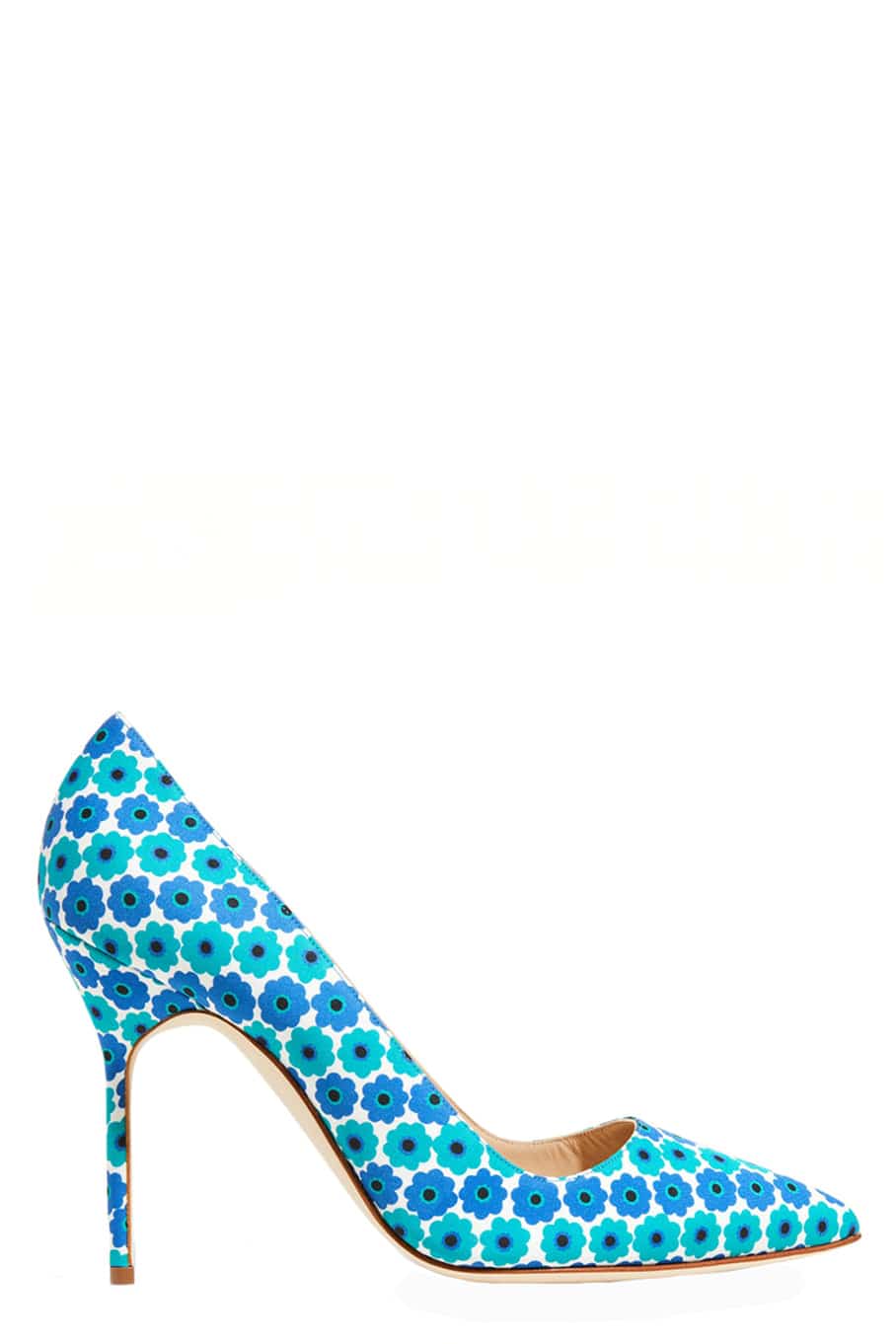 MANOLO BLAHNIK-BB Pump - Blue-