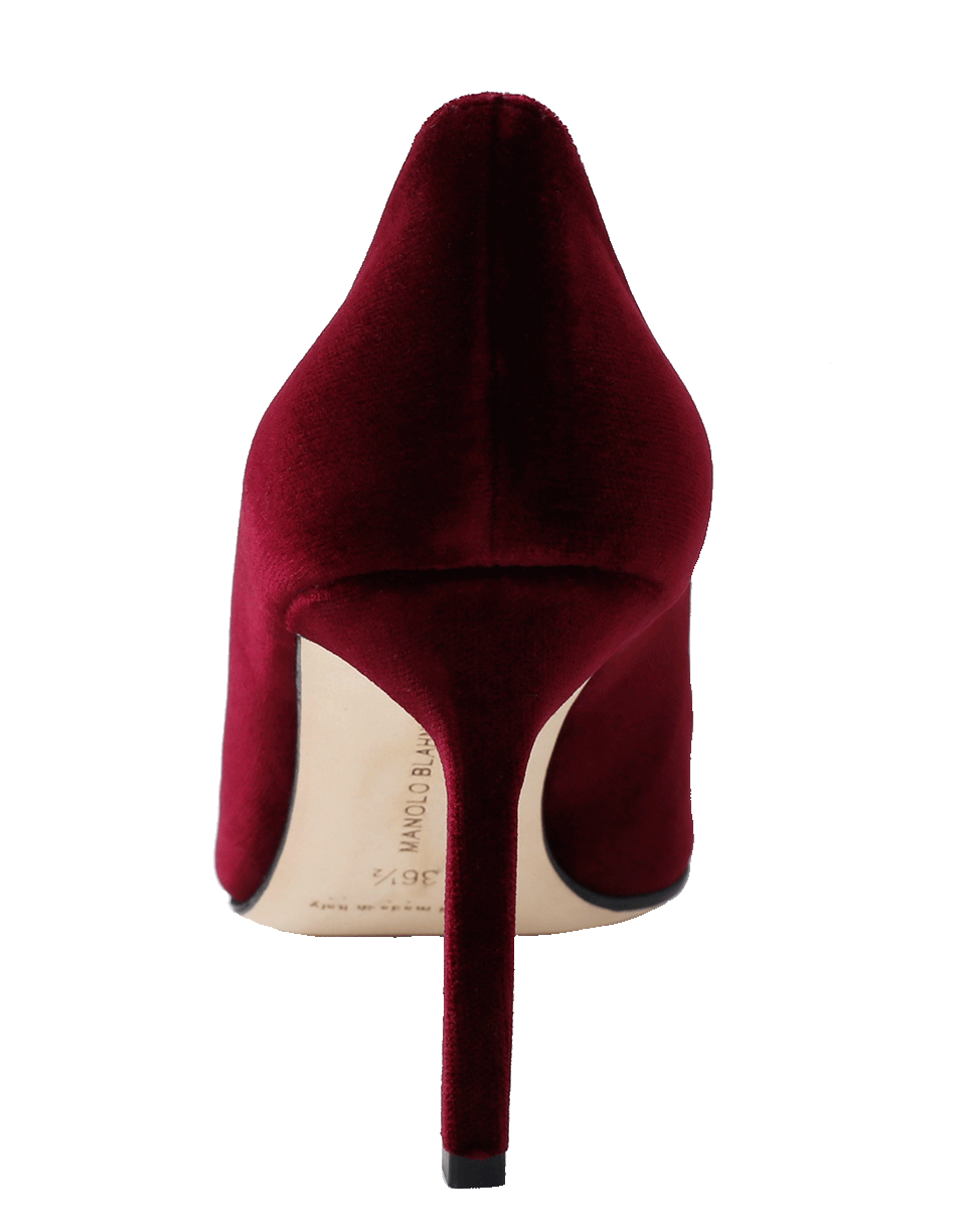 MANOLO BLAHNIK-Velvet Pump-